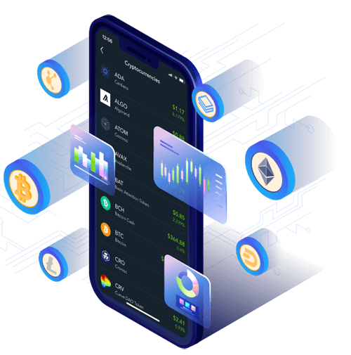 Säule Monrevox - Experte für Kryptowährungsinvestitionen